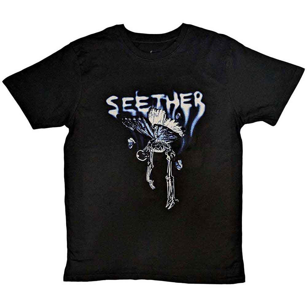 Seether Dead Butterfly Mens T Shirt
