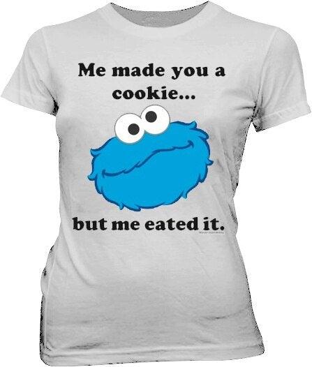 Sesame Street Cookie Monster Me Eated It T Shirt
