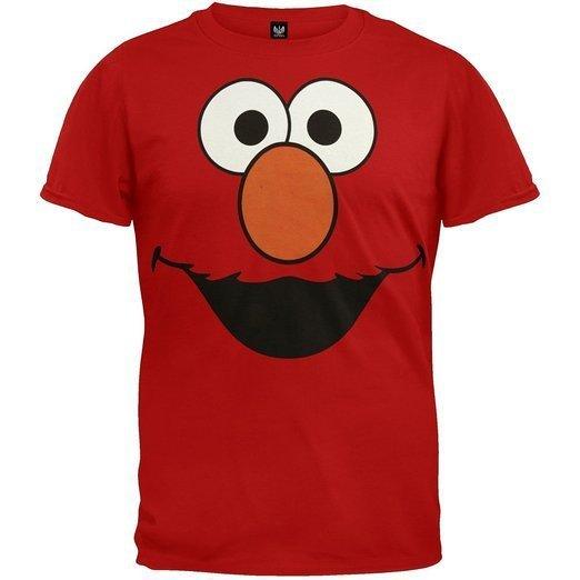Sesame Street Elmo Face Toddlers T Shirt