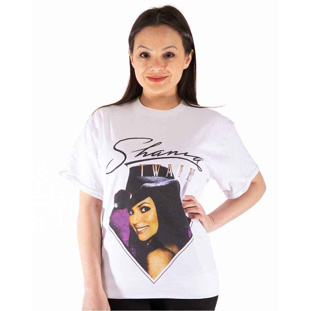 Shania Twain Purple Photo Mens T Shirt