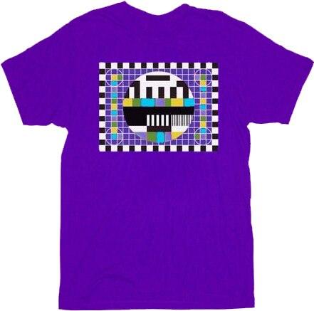 Sheldon Checkered Test Pattern T Shirt