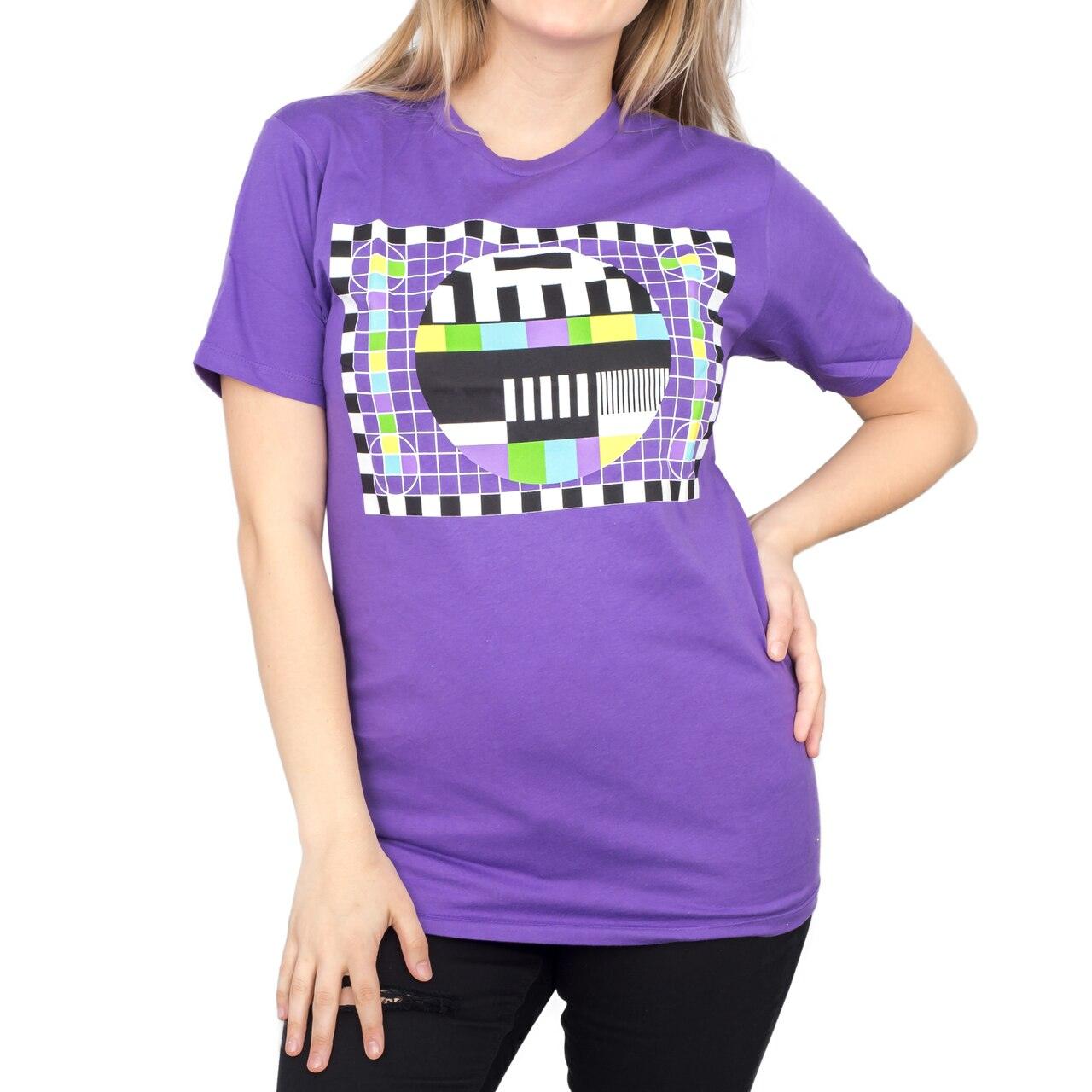 Sheldon Checkered Test Pattern T Shirt