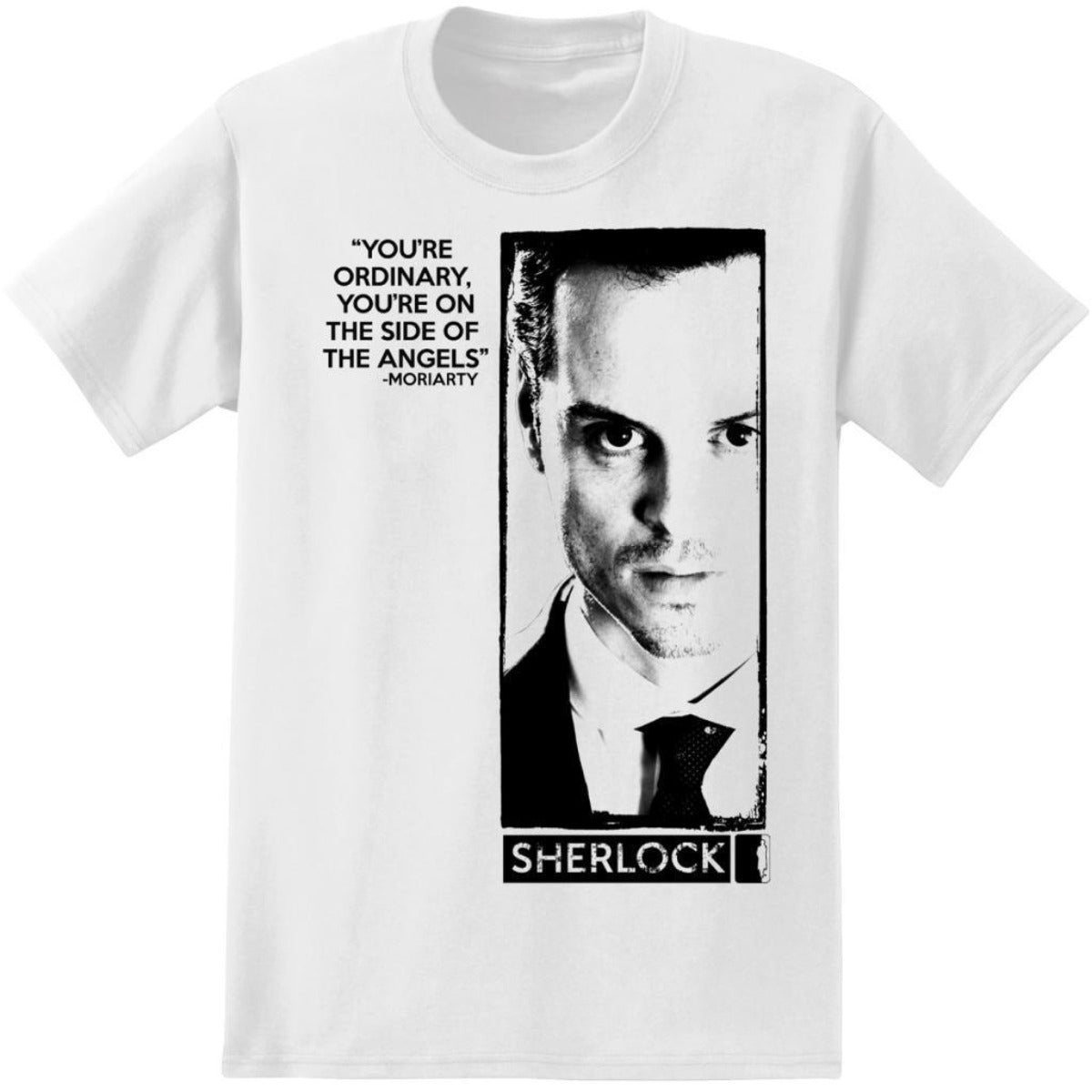 Sherlock Holmes Moriarty Angel's Quote T Shirt