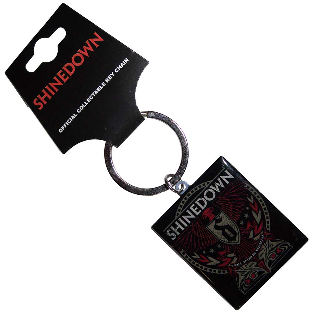 Shinedown I Will Never Be Voiceless Keychain