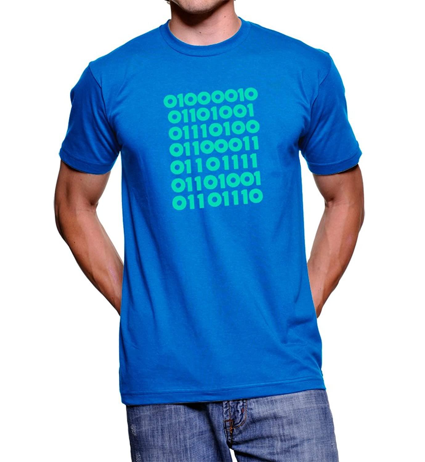 Silicon Valley Bitcoin in Binary T Shirt