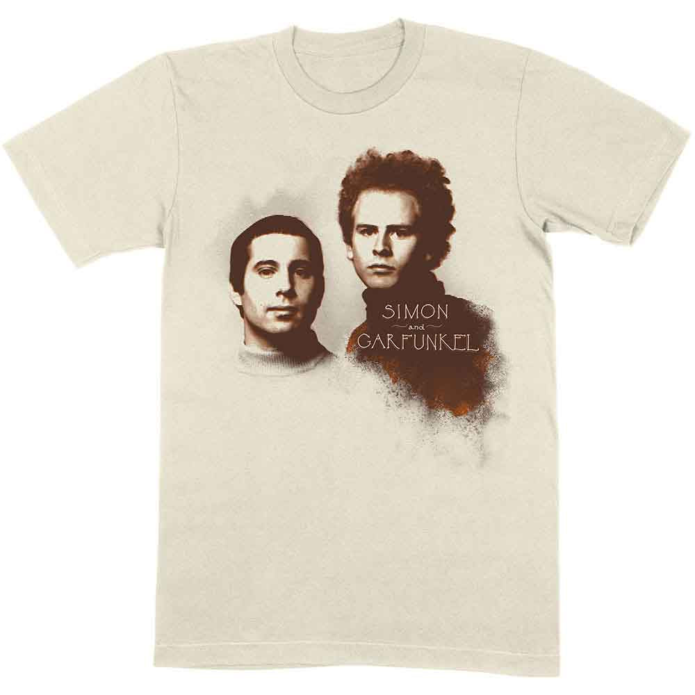 Simon & Garfunkel Faces Mens T Shirt