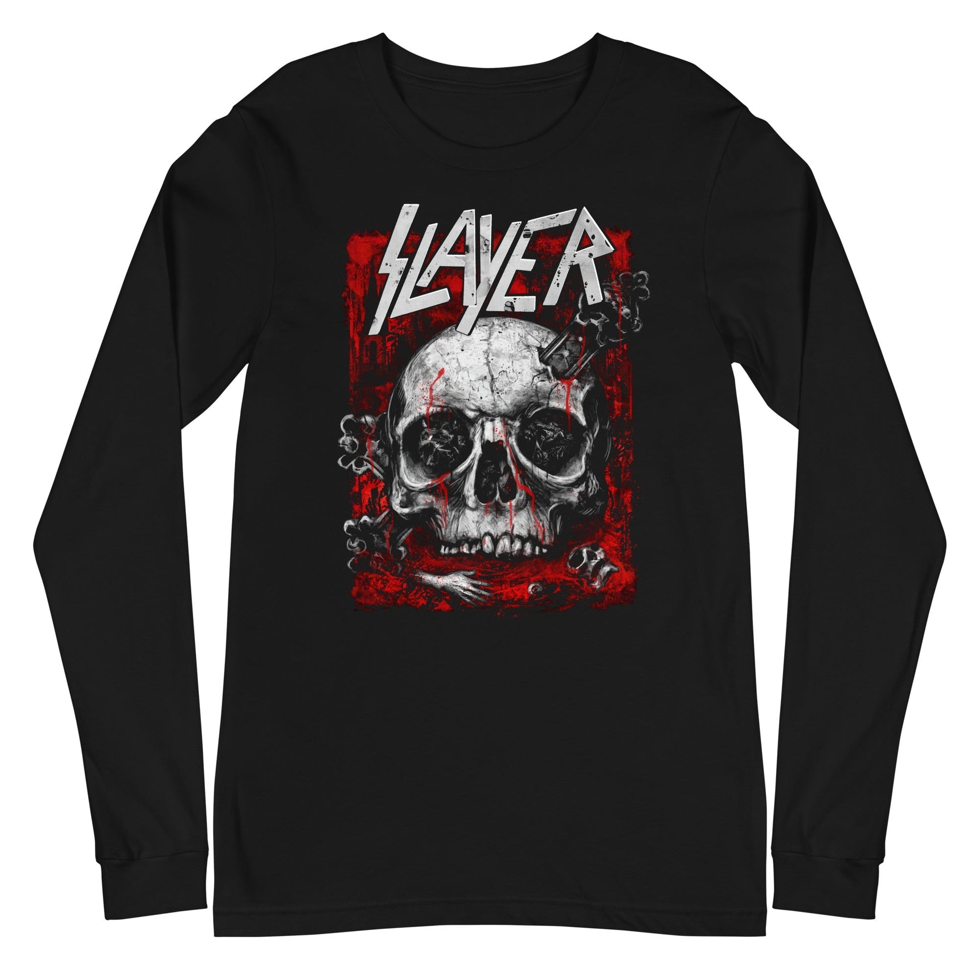 Slayer - Skull Logo Long Sleeve Shirt