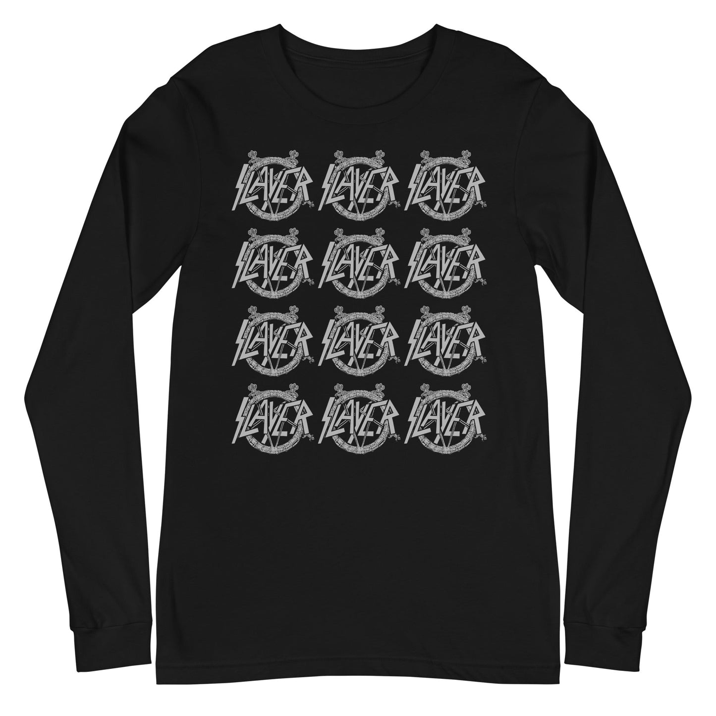 Slayer - Repeat Logo Long Sleeve Shirt