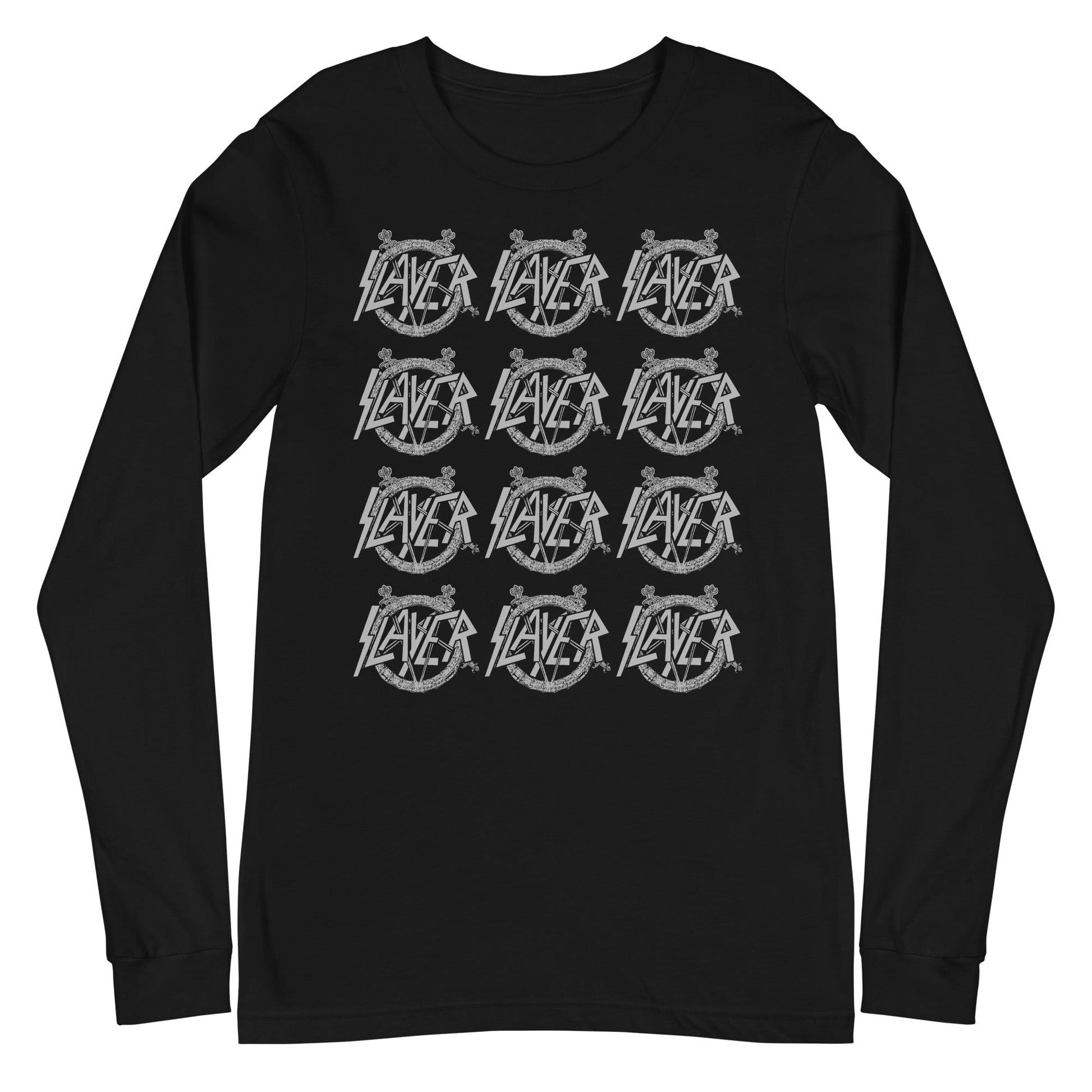 Slayer - Repeat Logo Long Sleeve Shirt
