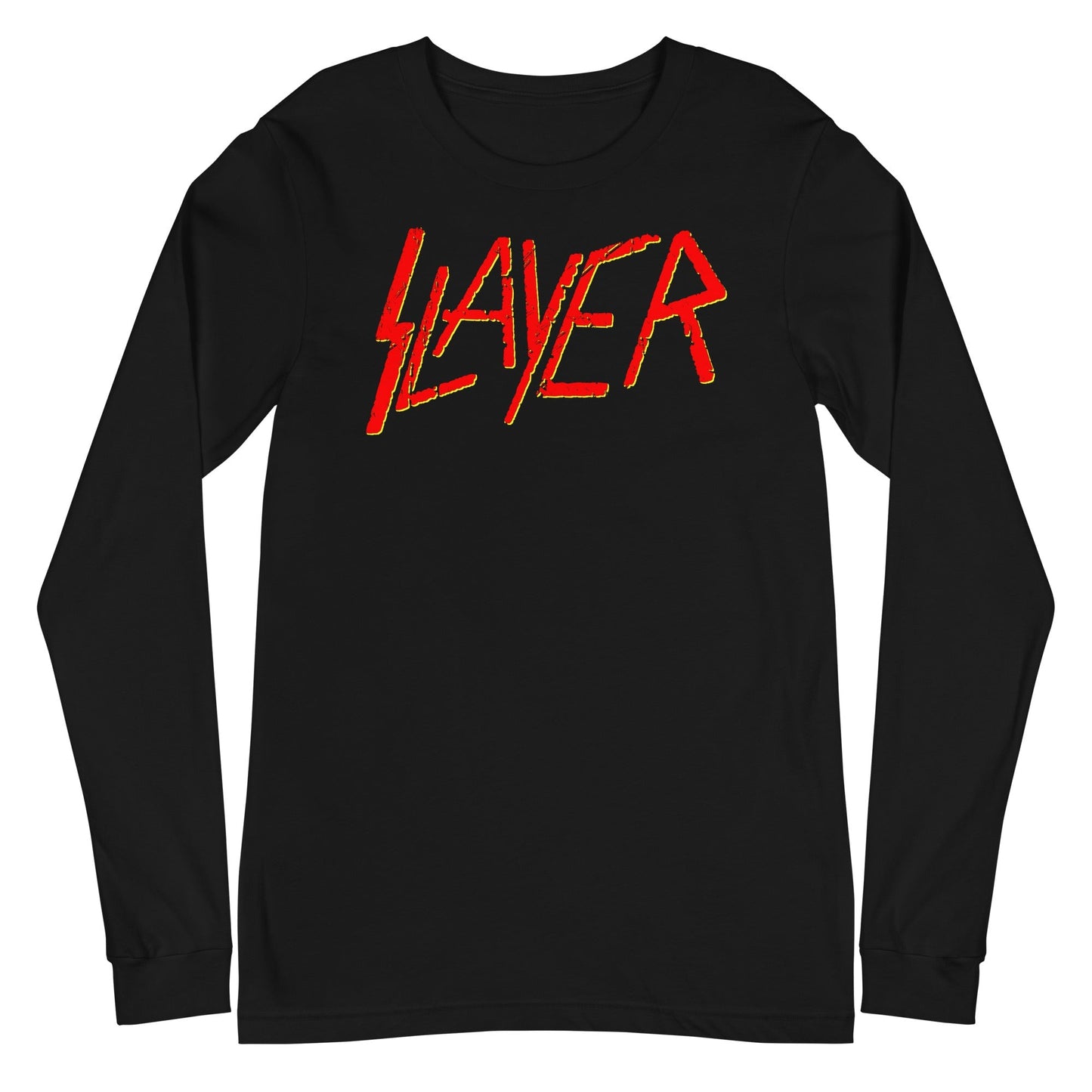 Slayer - Red Logo Long Sleeve Shirt