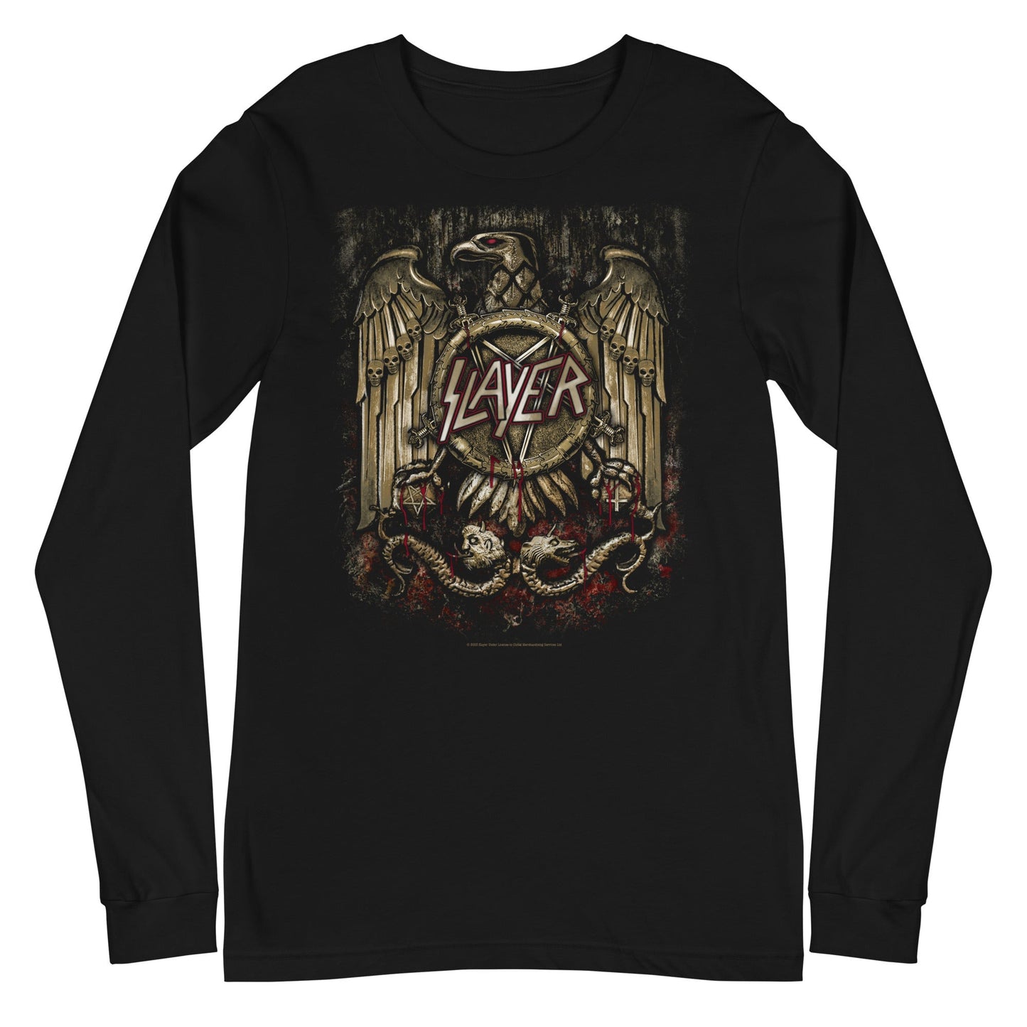 Slayer - Eagle Statue Long Sleeve Shirt