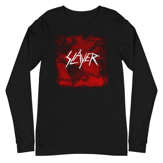 Slayer - Blood Logo Long Sleeve Shirt