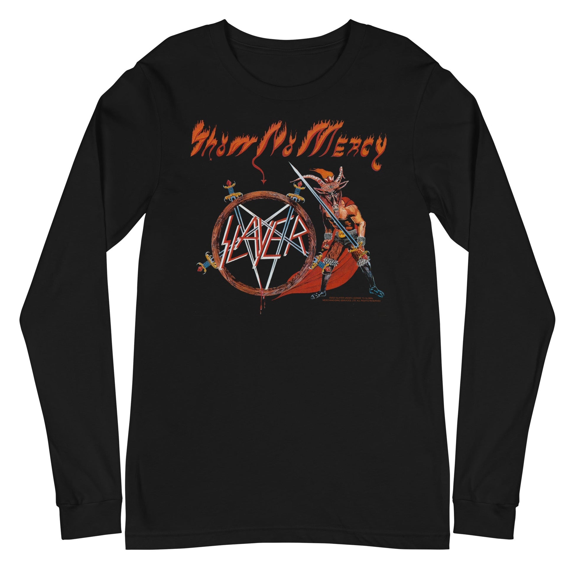 Slayer - Mercy Sword Long Sleeve Shirt