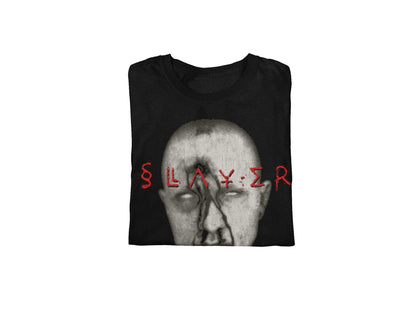 Slayer - Blank Eyes Jumbo Print T Shirt