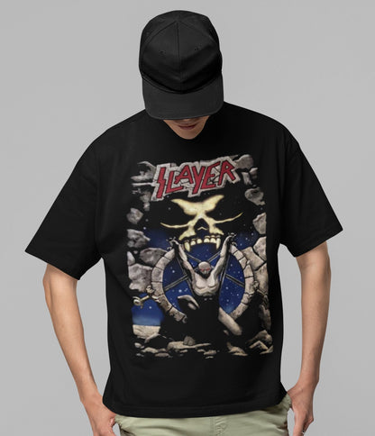 Slayer - Bow Down Jumbo Print T Shirt