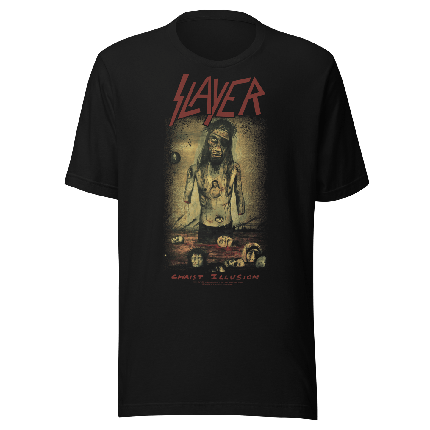 Slayer - Christ Illusion Jumbo Print T Shirt