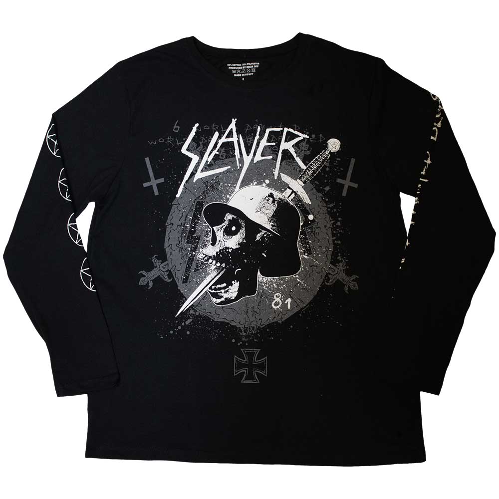 SLAYER Dagger Skull Long Sleeve Shirt