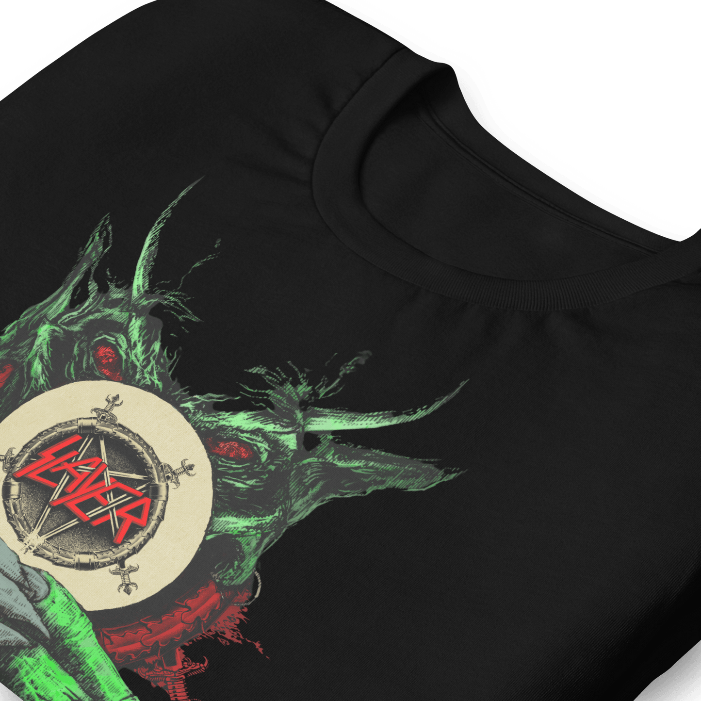 Slayer - Demon Hands Vintage Jumbo Print T Shirt