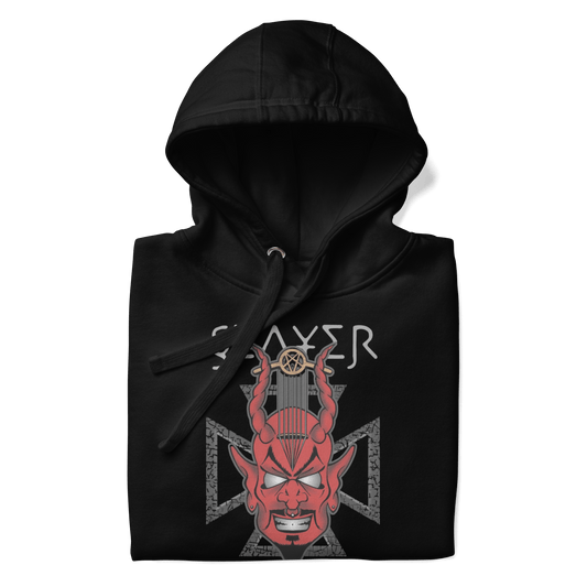 Slayer - Devil's Horns Vintage Hoodie