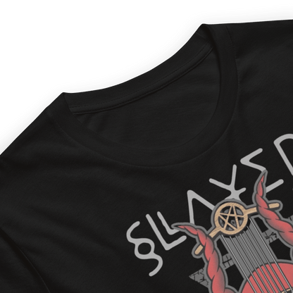 Slayer - Devil's Horns Vintage Jumbo Print T Shirt
