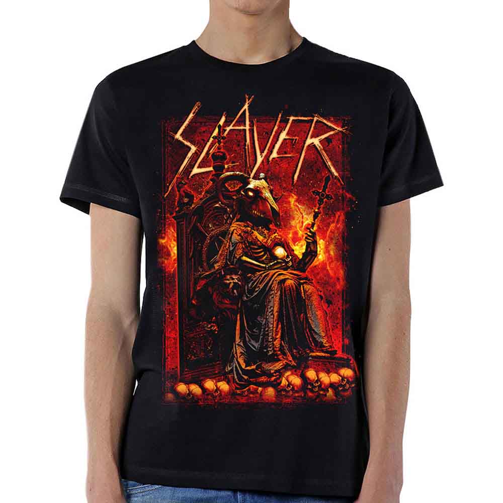 SLAYER Goat Skull Mens T Shirt