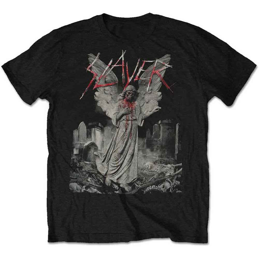 SLAYER Gravestone Walks Mens T Shirt