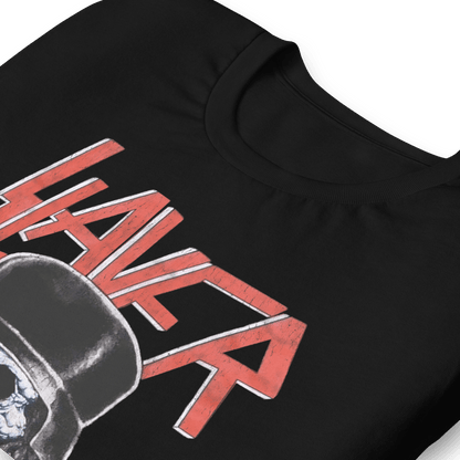 Slayer - Helmet Skull T Shirt