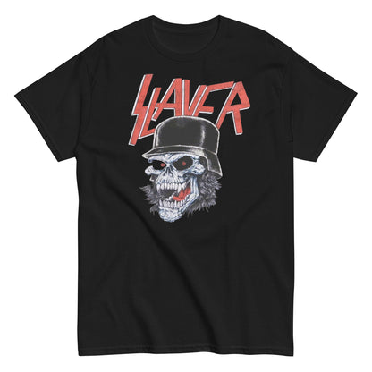 Slayer - Helmet Skull T Shirt