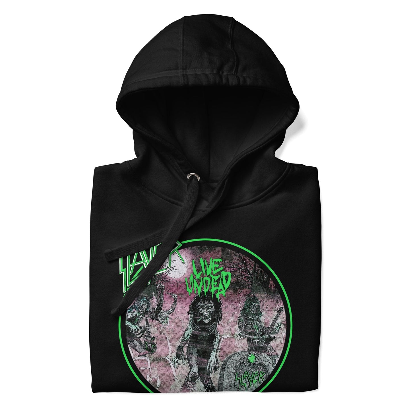 Slayer - Neon Green Undead Classic Hoodie