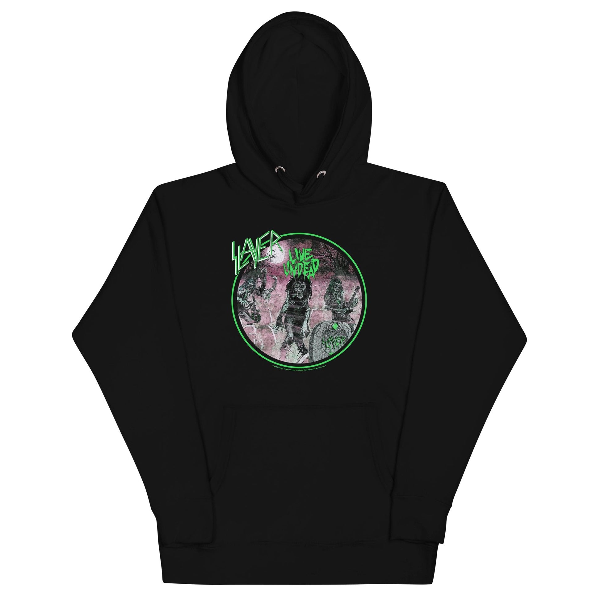 Slayer - Neon Green Undead Classic Hoodie