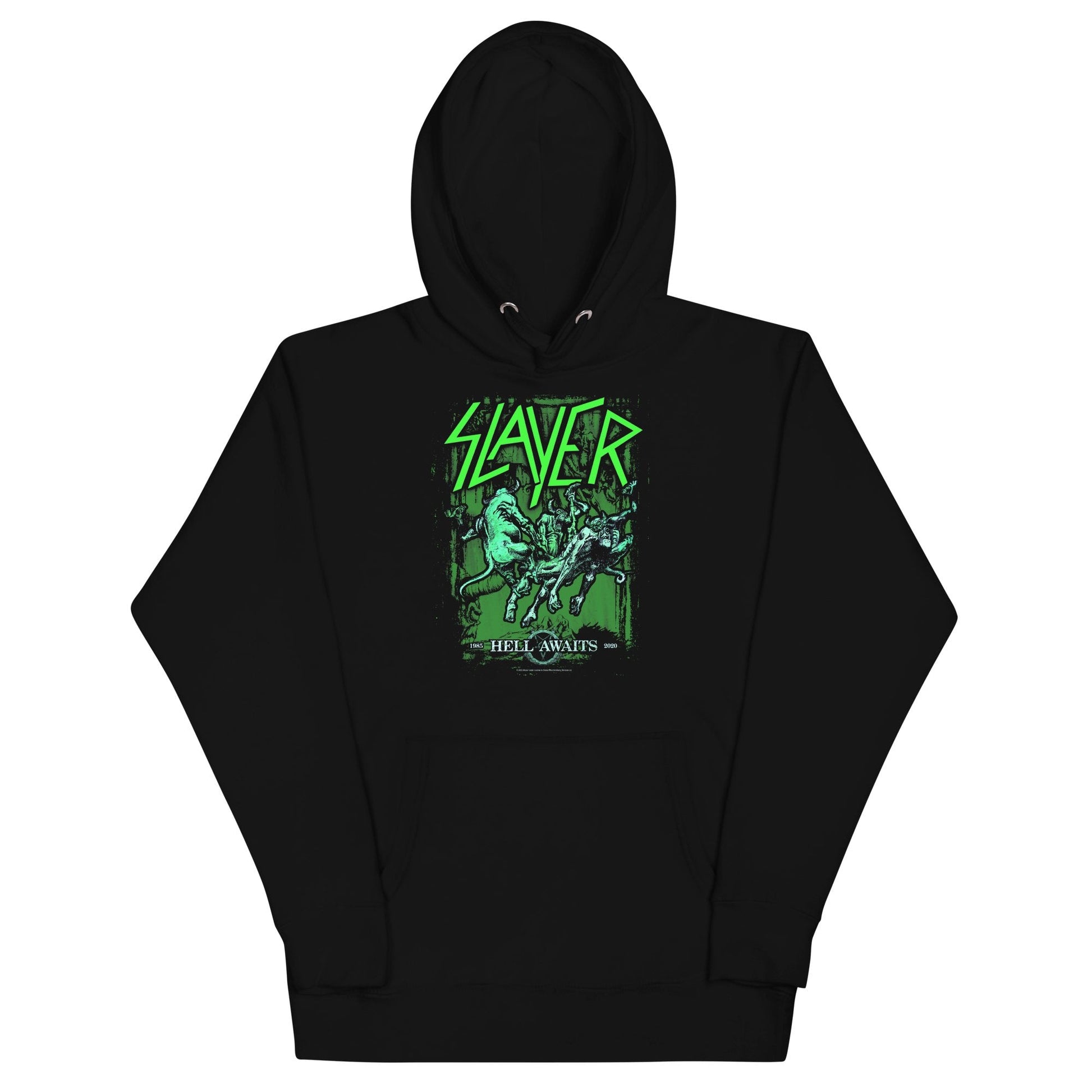 Slayer - Neon Hell Awaits Classic Hoodie
