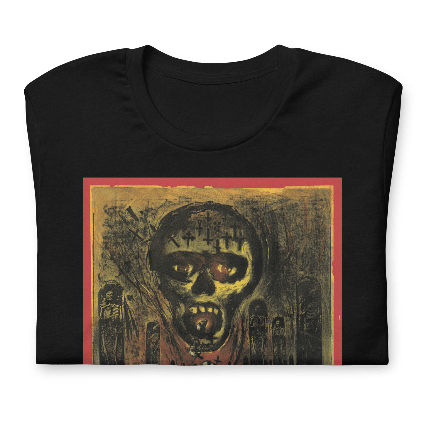 Slayer - Painted Skull T Shirt