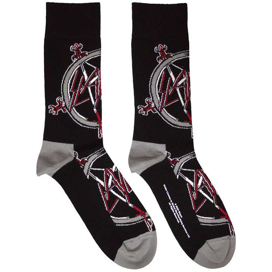 SLAYER Pentagram Socks Black