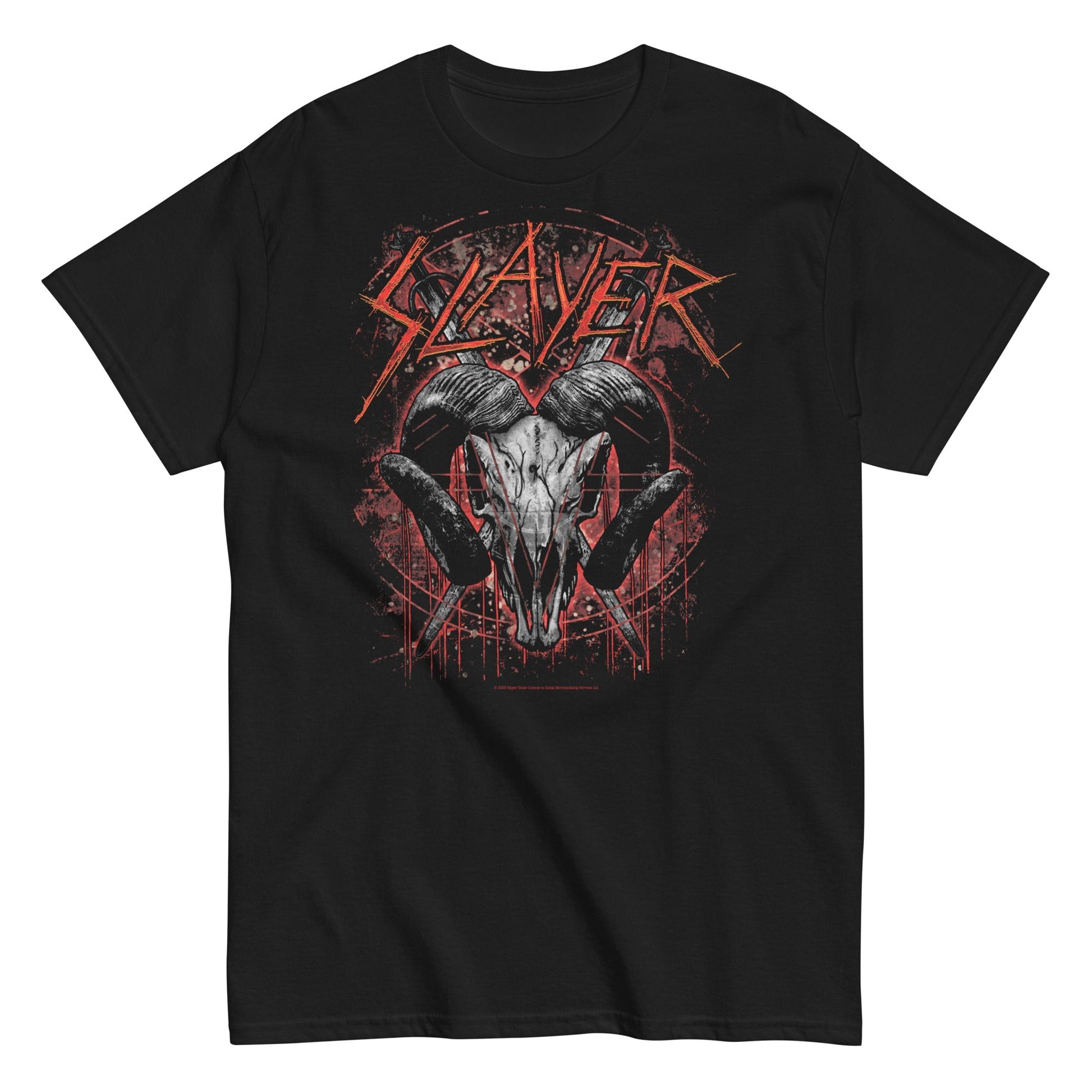 Slayer - Ram's Head T Shirt