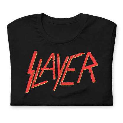 Slayer - Red Logo T Shirt