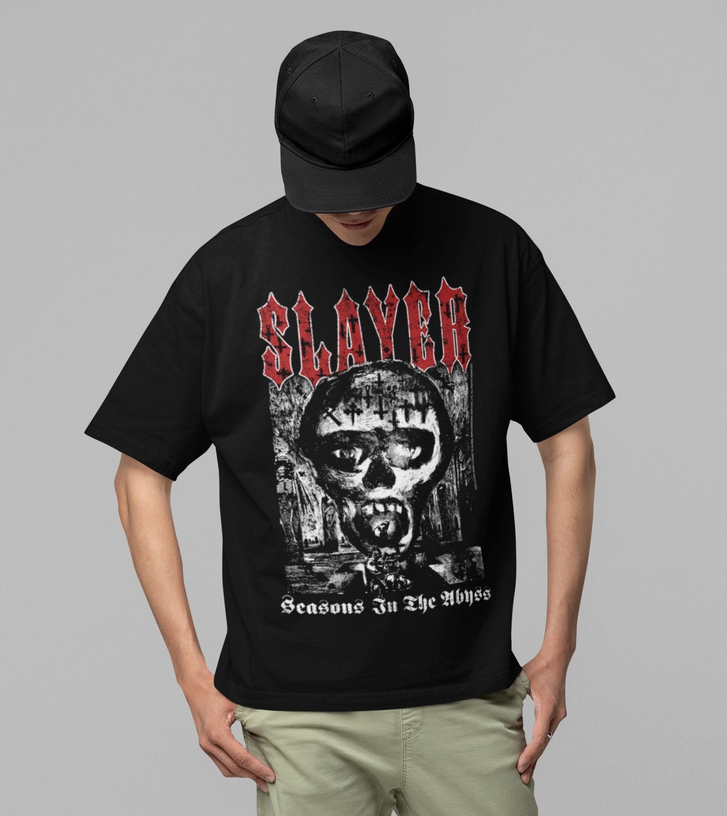 Slayer - Seasons in the Abyss Jumbo Print T Shirt