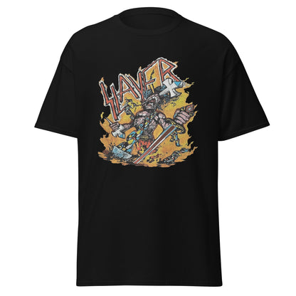 Slayer - Slain By The Sword Jumbo Print T Shirt