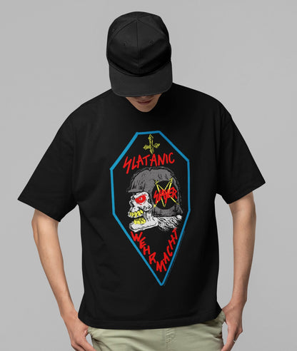 Slayer - Slaytanic Jumbo Print T Shirt