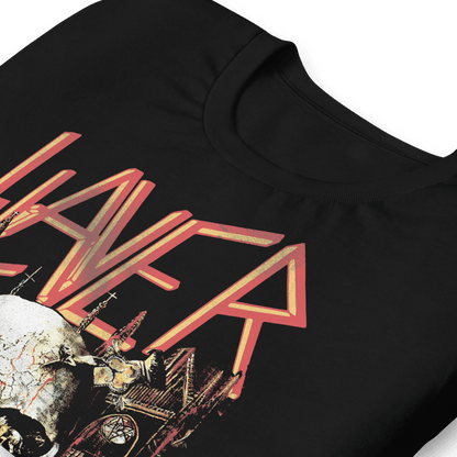 Slayer - Sound Skull Jumbo Print T Shirt