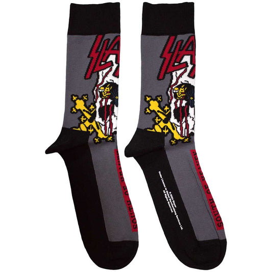 SLAYER South Of Heaven Colour Socks Grey