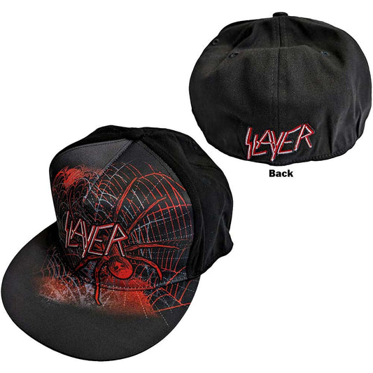 SLAYER Spiderweb Hat Black
