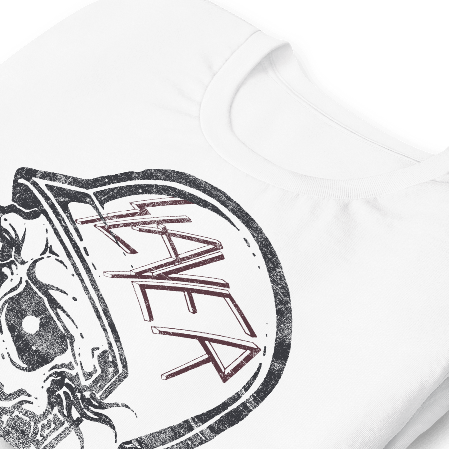 Slayer - Stamped Skull T Shirt