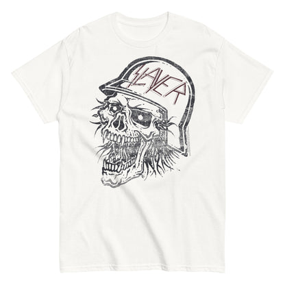 Slayer - Stamped Skull T Shirt