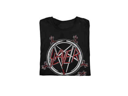 Slayer - Sword Logo Jumbo Print T Shirt
