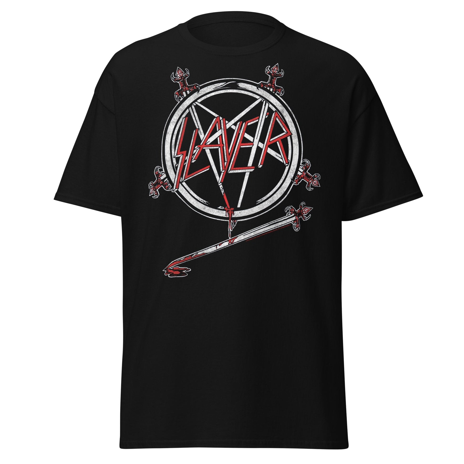 Slayer - Sword Logo Jumbo Print T Shirt