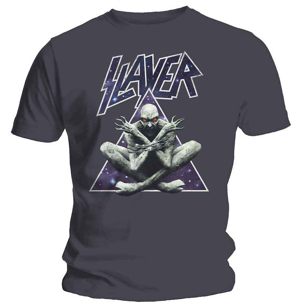 SLAYER Triangle Demon Mens T Shirt