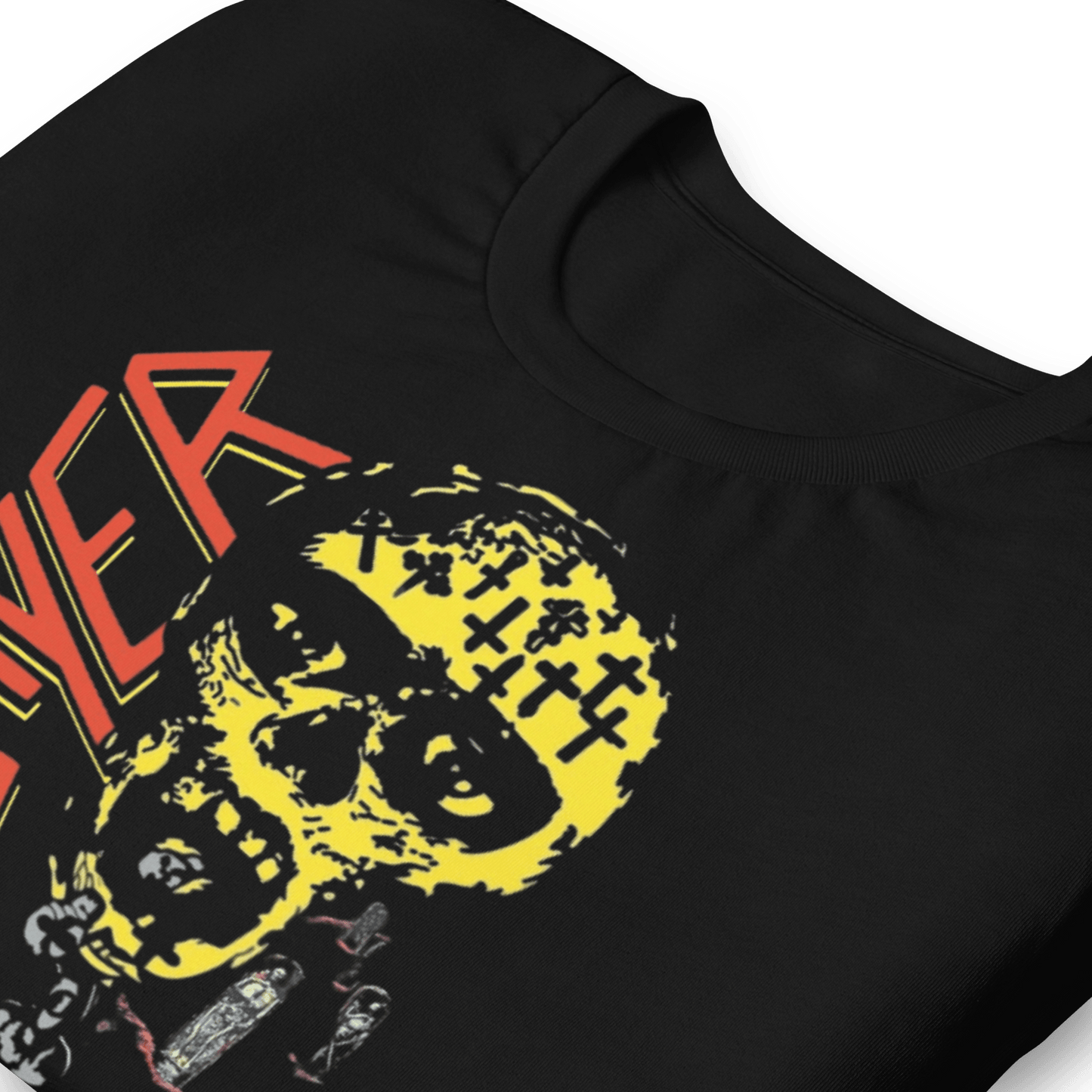 Slayer - Vintage 1990 Season's In the Abyss Jumbo Print T Shirt