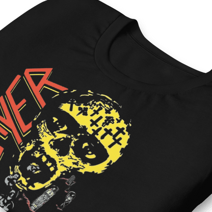 Slayer - Vintage 1990 Season's In the Abyss Jumbo Print T Shirt