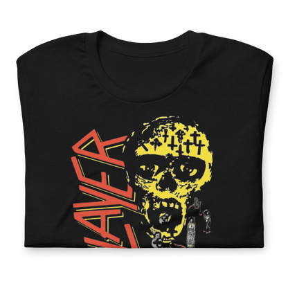 Slayer - Vintage 1990 Season's In the Abyss Jumbo Print T Shirt