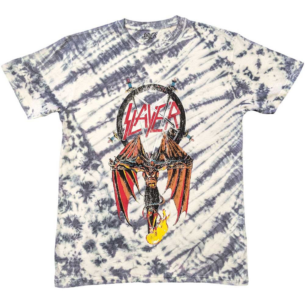 SLAYER Winged Crucifix Mens T Shirt